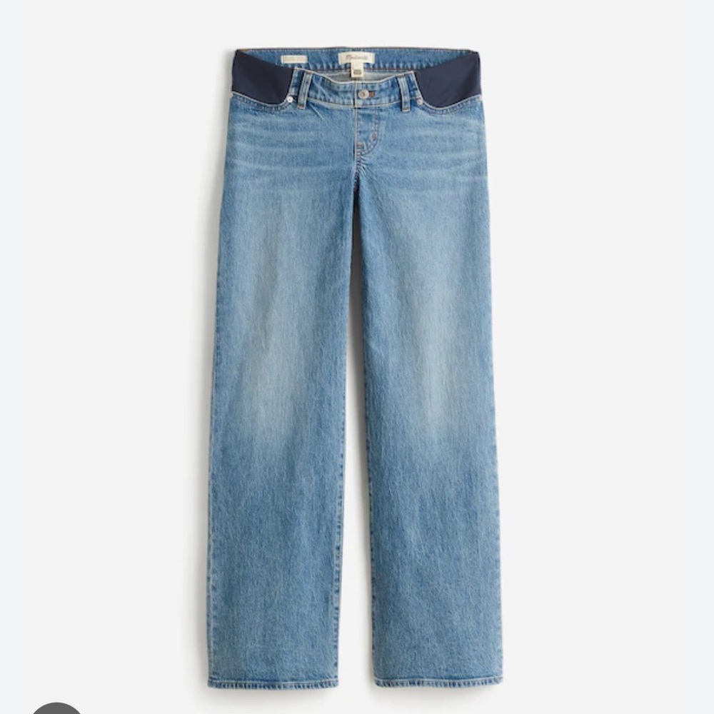 Madewell Light Blue Denim Jeans maternity